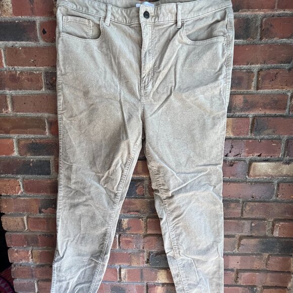 LOFT Tan Skinny Pants - Picture 4 of 5